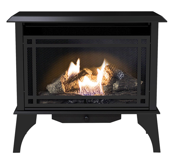 Gas fireplace. Click here for gas appliance heaters